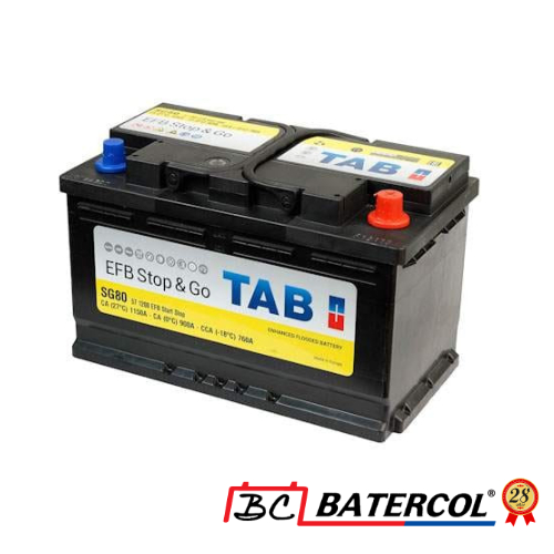 Batería de coche TAB AG80 Baterias a Domicilio ® Instalación Incluida