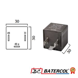 Flasher 12V 3P 